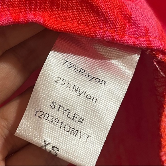 Tuckernuck Pomander Place Ikat Kenzo Dress Hot Pink XS - Picture 13 of 13